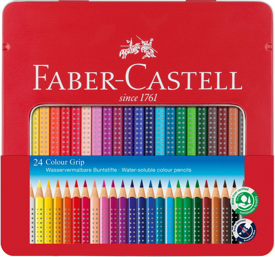 barevná tužka colour grip