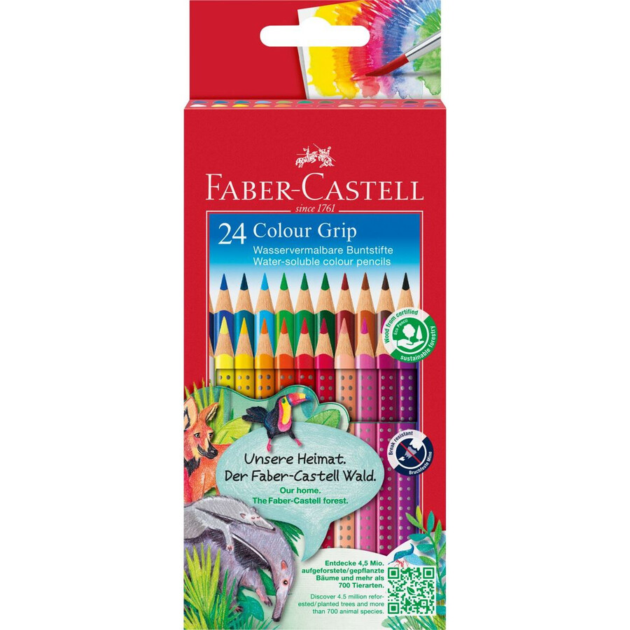 barevná tužka colour grip