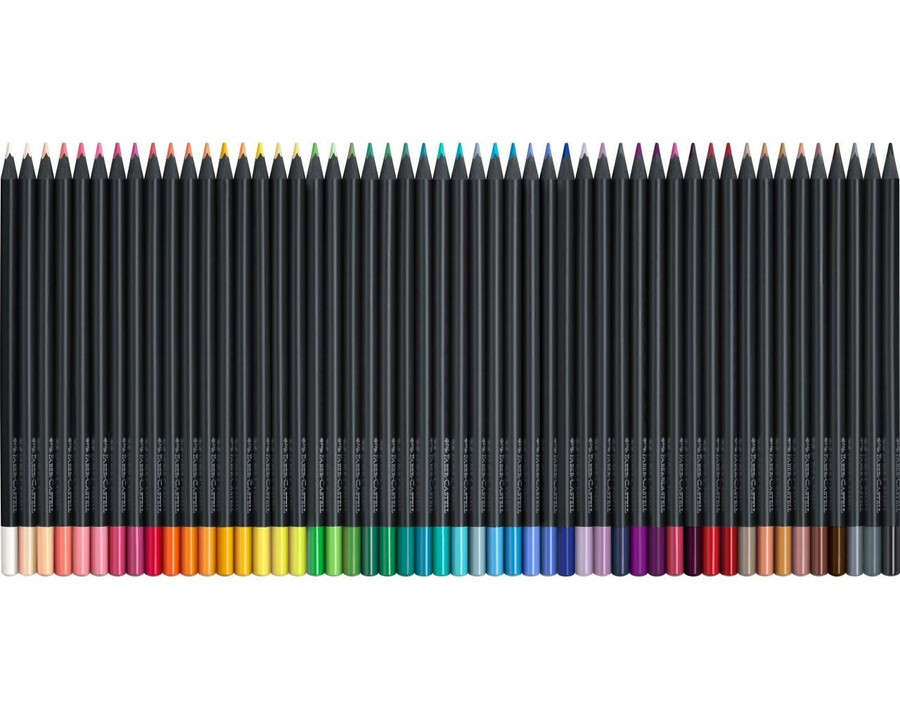 barevné tužky black edition
