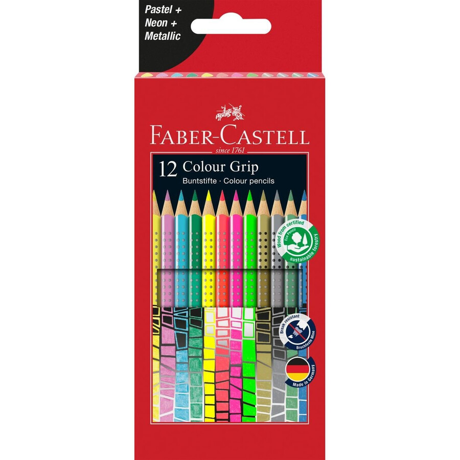 barevná tužka colour grip