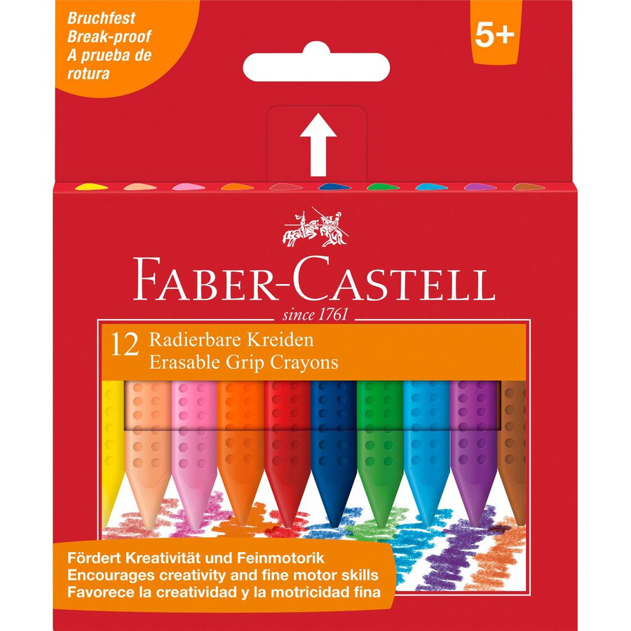 pastelka grip crayon s trojúhelníkovým efektem