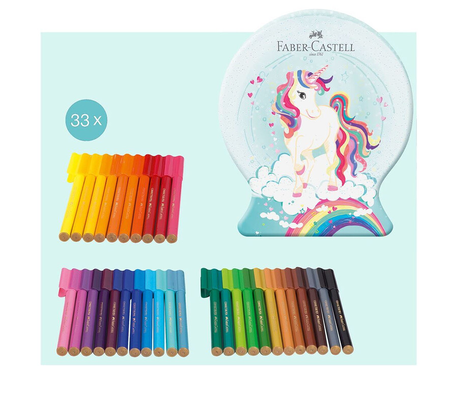 pero s konektorem a vláknovým hrotem unicorn