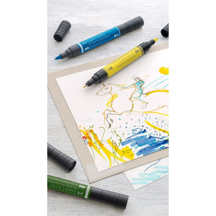 popisovač pitt artist pen dvojitý indický inkoust