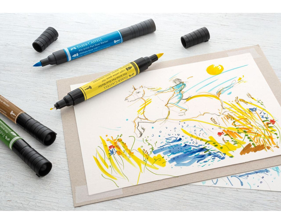 popisovač pitt artist pen dvojitý indický inkoust