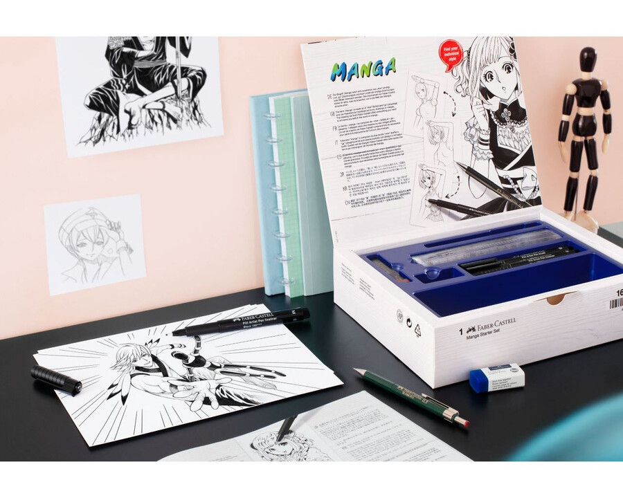 starter set per pitt artist manga