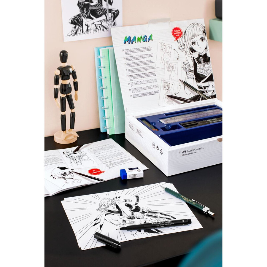 starter set per pitt artist manga