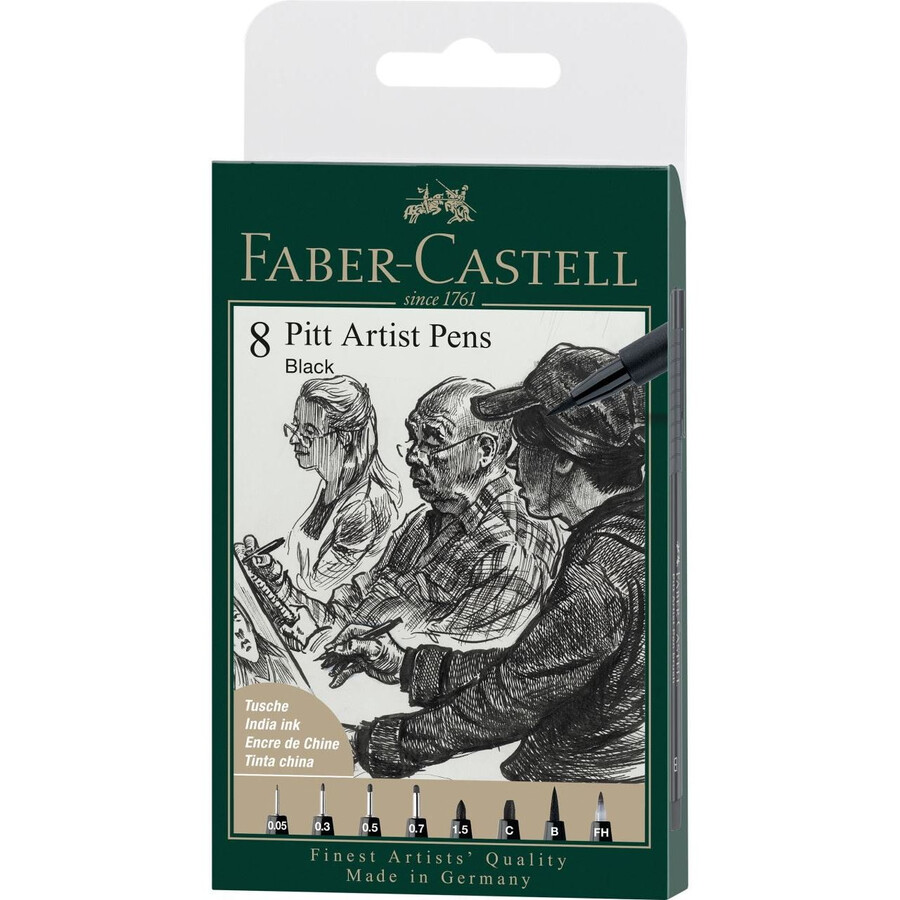 pero pitt artist pen india ink