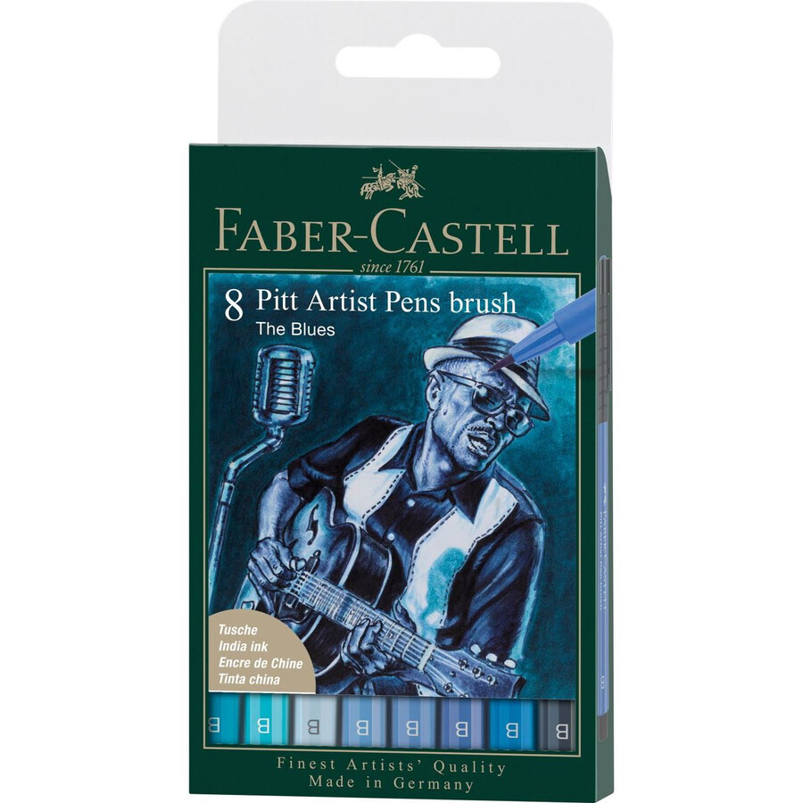pero pitt artist pen brush india ink