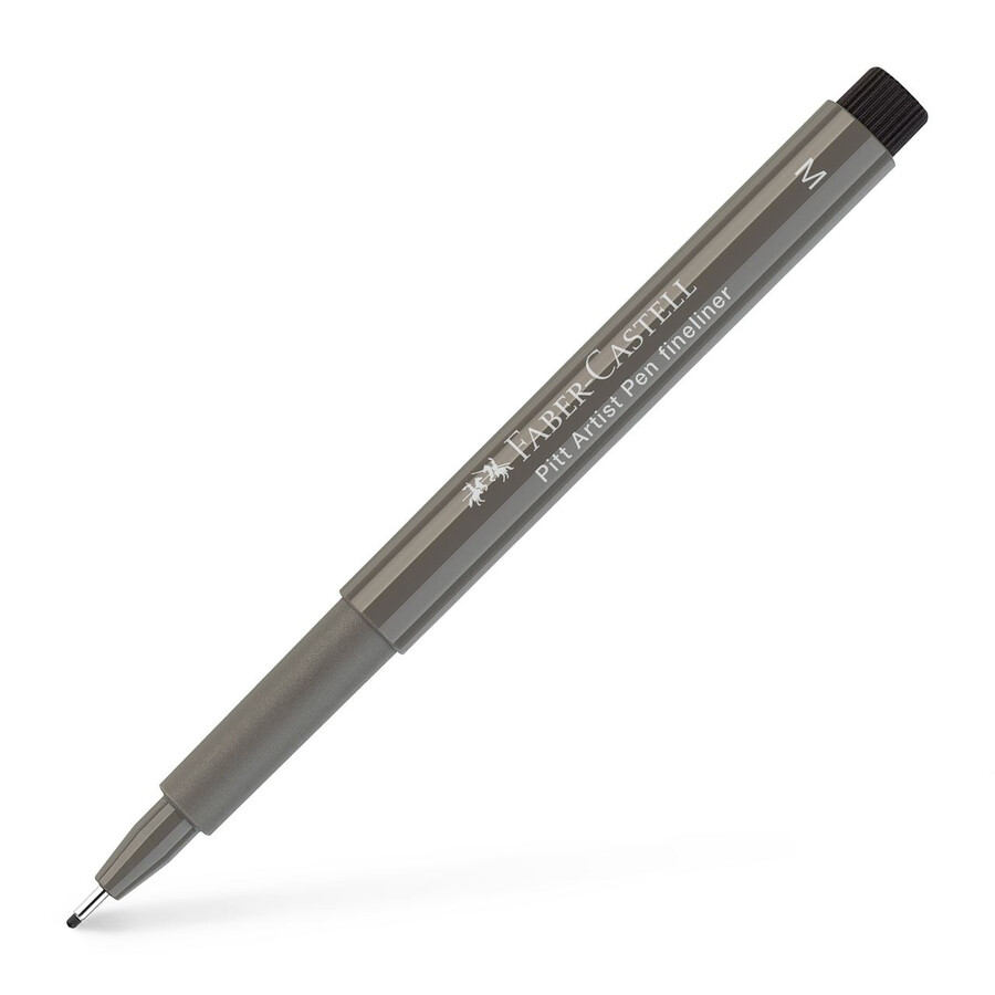 pero pitt artist pen fineliner m indická černobílá
