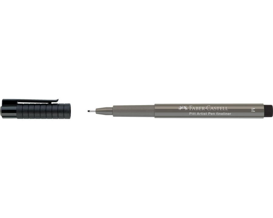 pero pitt artist pen fineliner m indická černobílá