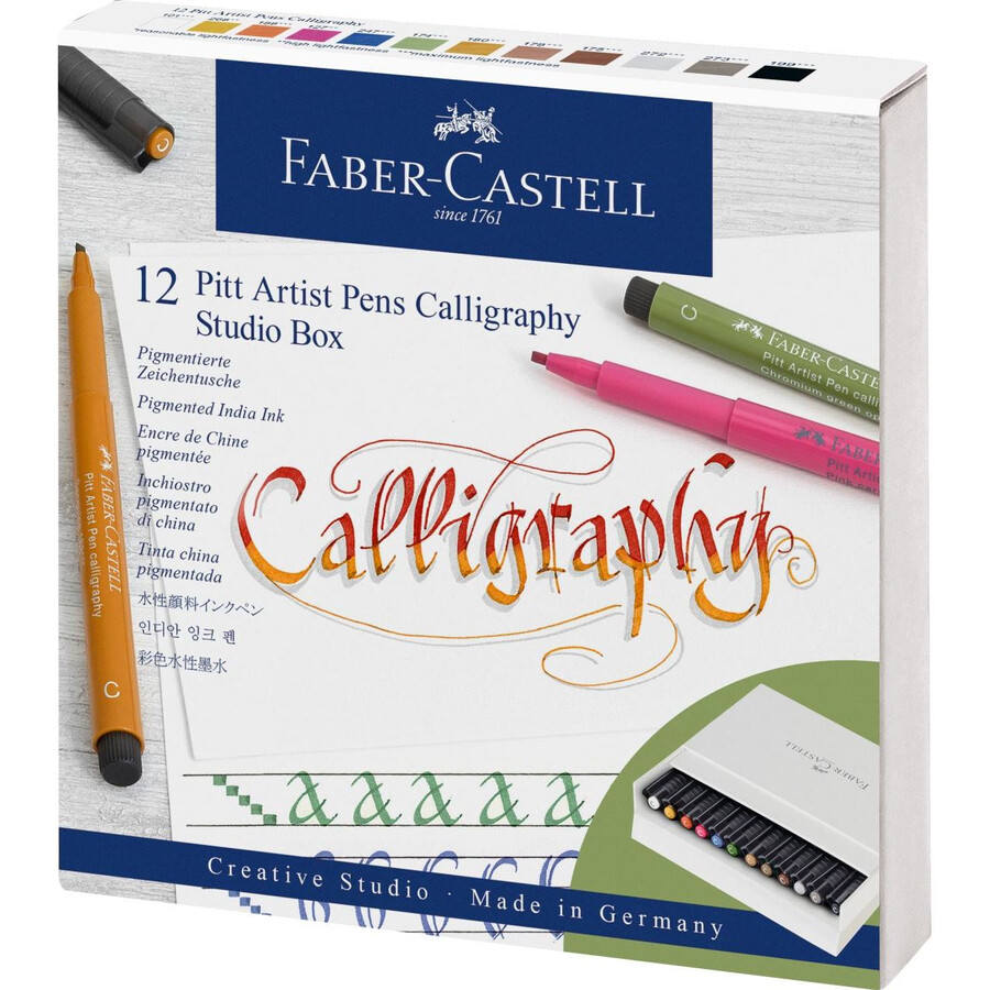 kaligrafie s inkoustovým perem pitt artist pen