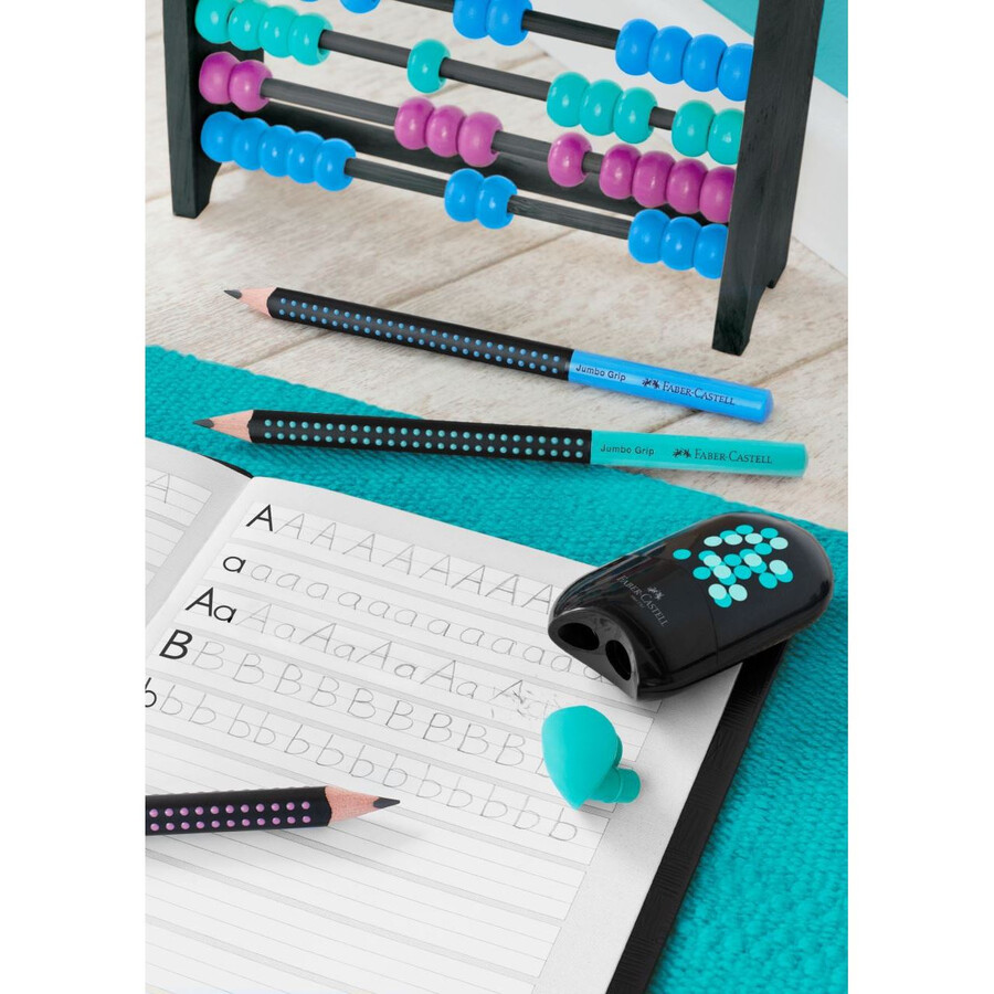 dvoubarevná grafitová tužka jumbo grip