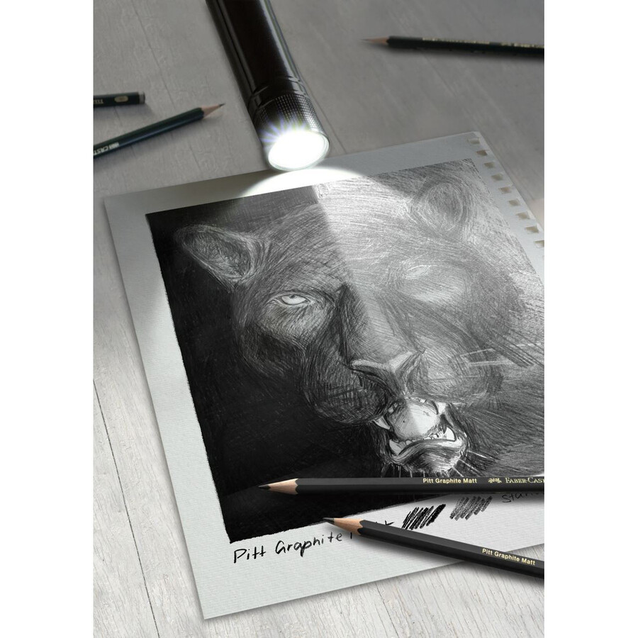 pitt graphite matt castell 9000